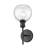 Ealie 1-Light Wall Sconce In Brushed Champagne Bronze With Clear Glass in , Seeded