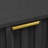 3 Drawer Dresser With Fluted Panel Design-281840831