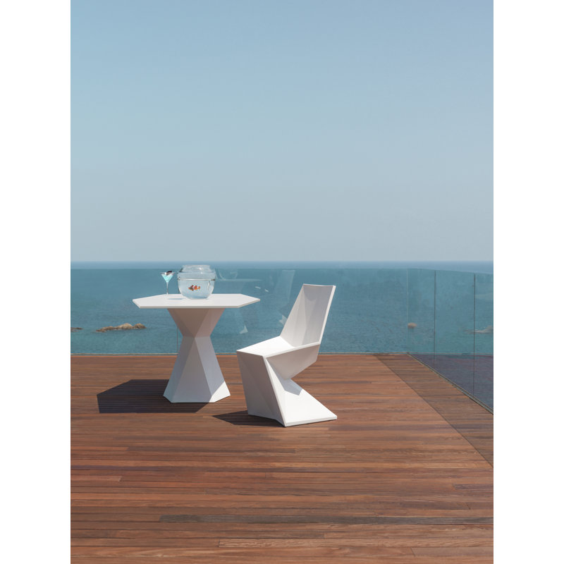 Vertex Plastic Dining Table, 47.25"