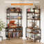 172 cm H Media Shelves