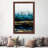 Aqua Reflections With Gold by Allie Corbin - Print on Canvas-262305562-235445987