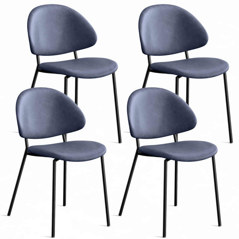 Chaises de salle à manger, Bleu