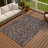 Machine Washable Indoor/Outdoor Chantille ACN2474 Abstract Rug-616710145-616710159