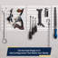 Porte-outils magnétique Kings County Tools - Panneau d'organisation de garage - Étagère de rangement pour garage magnétique