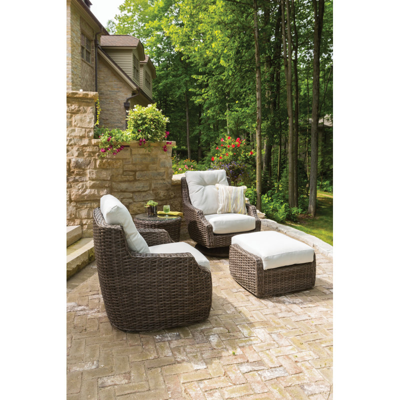 Largo Outdoor Ottoman, Burson Domino