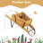 Brynesha Wood Wheelbarrow Planter-1222244575