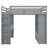 Jashay Kids Full Loft Bed with Drawers-56500772