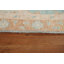 Tapis unique en coton bleu marine et bleus 3 pi 11 po x 2 pi Neelon
