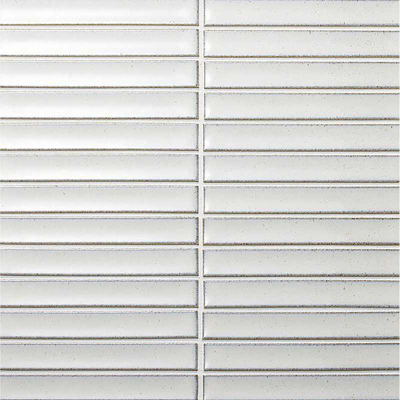 Yuki Border Singular Tile, White