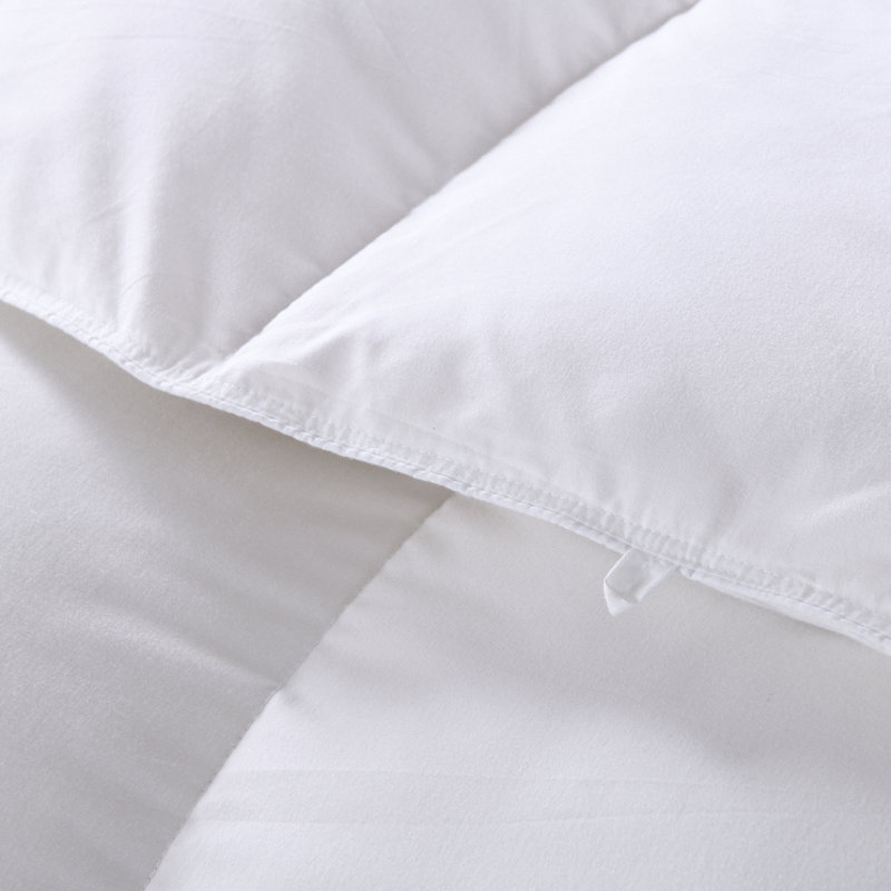 Édredon en duvet blanc toutes saisons Alwyn Home, Simple
