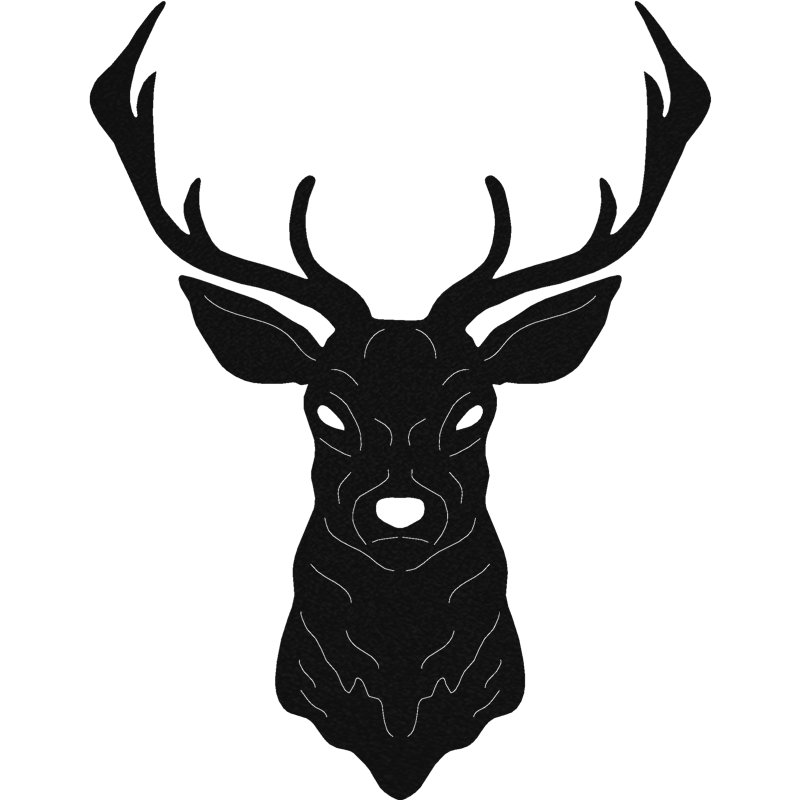 Deer Mount Wall Décor