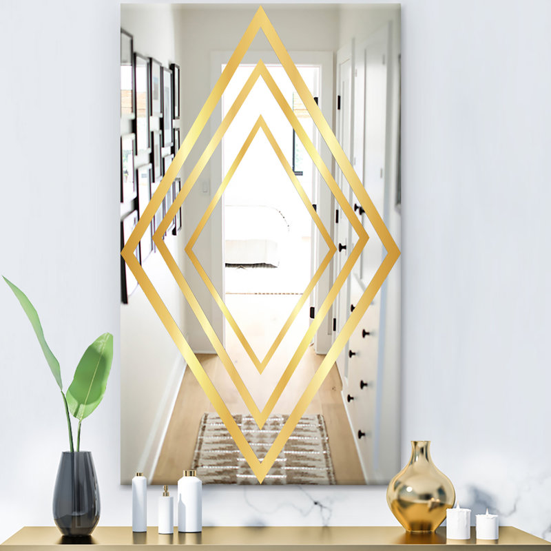 Miroir d'appoint Mid-Century Capital Essential, H 32 po x l 24 po