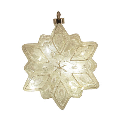 Weihnachtsbaumschmuck Schneeflocke