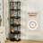 5 Tier 360°rotating Bookshelf Spinning Bookcase Corner Storage Organizer Bedroom Living Room-1441014343