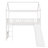 Twin Loft Bed With Slide, House Bed With Slide-792084057