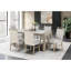 Beige & Natural Marble Table, , Seats 6 Table For Dining Room, Style