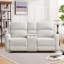 Causeuse inclinable manuelle avec console l 70,8 po Layelle