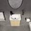 Ensemble de meuble-lavabo pour salle de bain 16 po avec petit meuble-lavabo moderne avec lavabo en céramique-1920934117