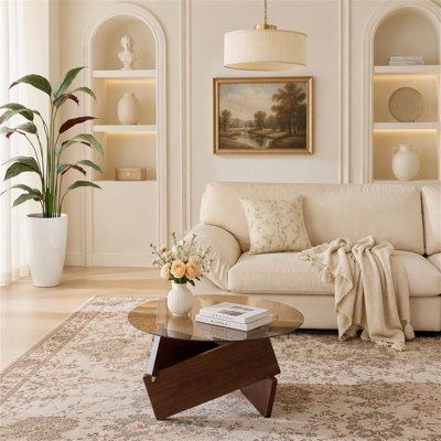 Table basse ronde moderne