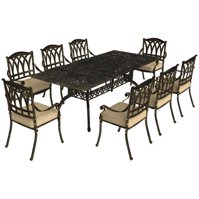 8 - Person Patio Dining Set with