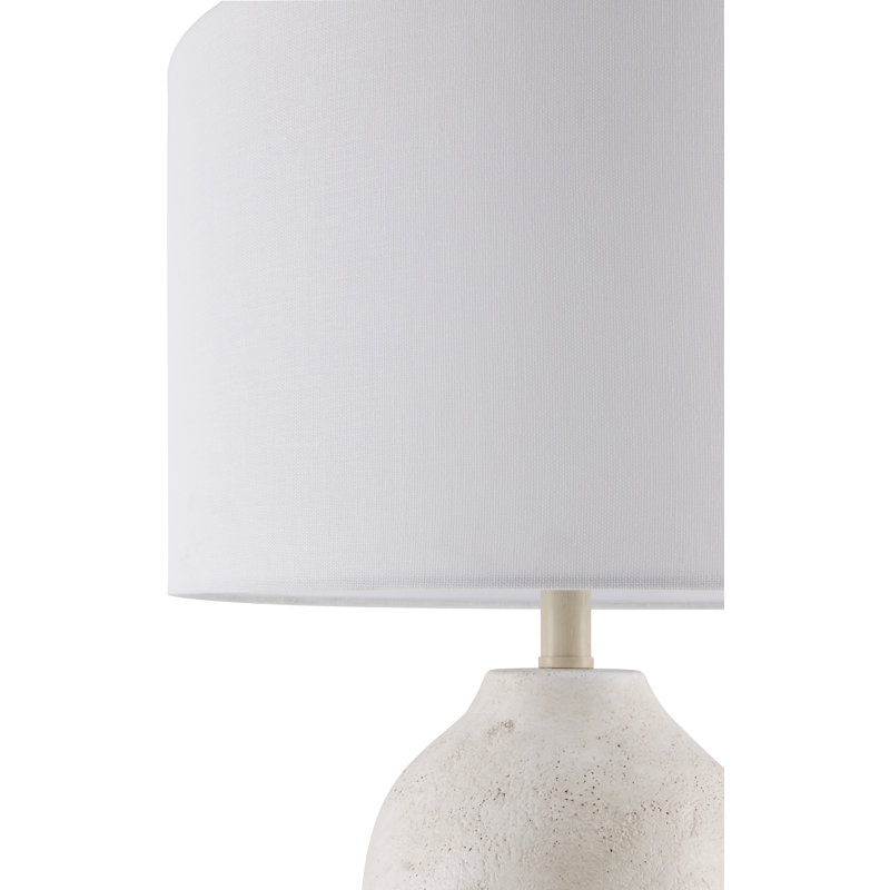 Ritvik Table Lamp, White