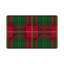 Tartan Vegan Leather Rectangle Pebble Placemat-351960968