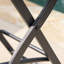 Chaises de bar pour patio pliables, style tropical pliable, 2 tabourets