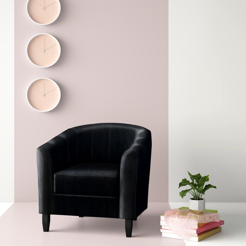 Clopton Tub Chair, Black