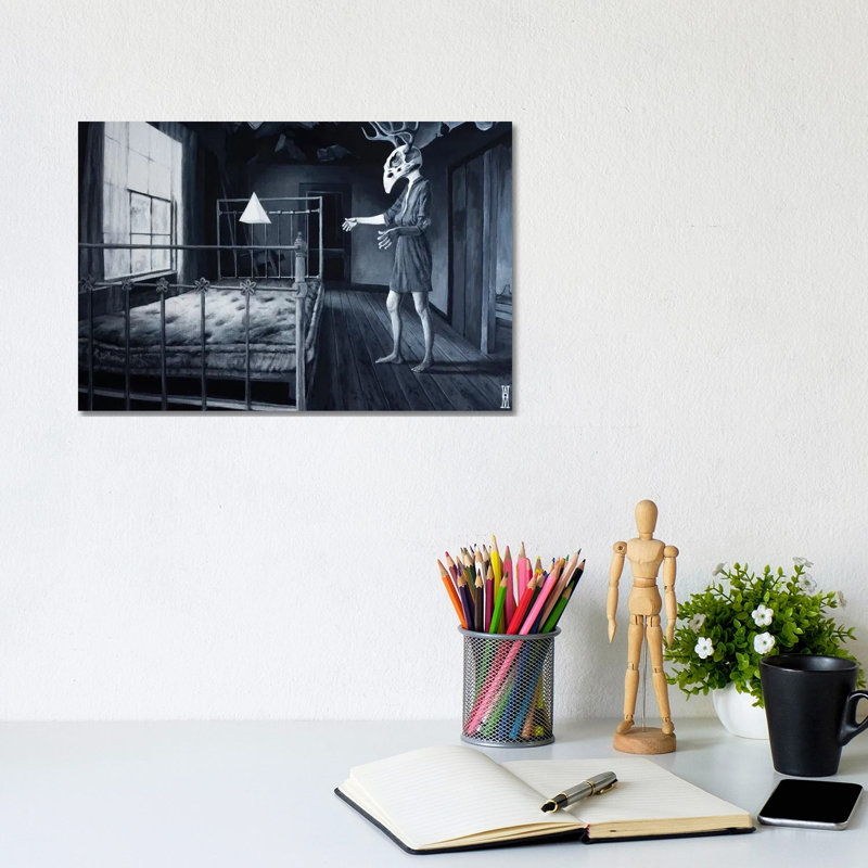 Relic Of The Ceryneian Hind by Alec Huxley - Wrapped Canvas Print, 20.32 cm H x 30.48 cm W