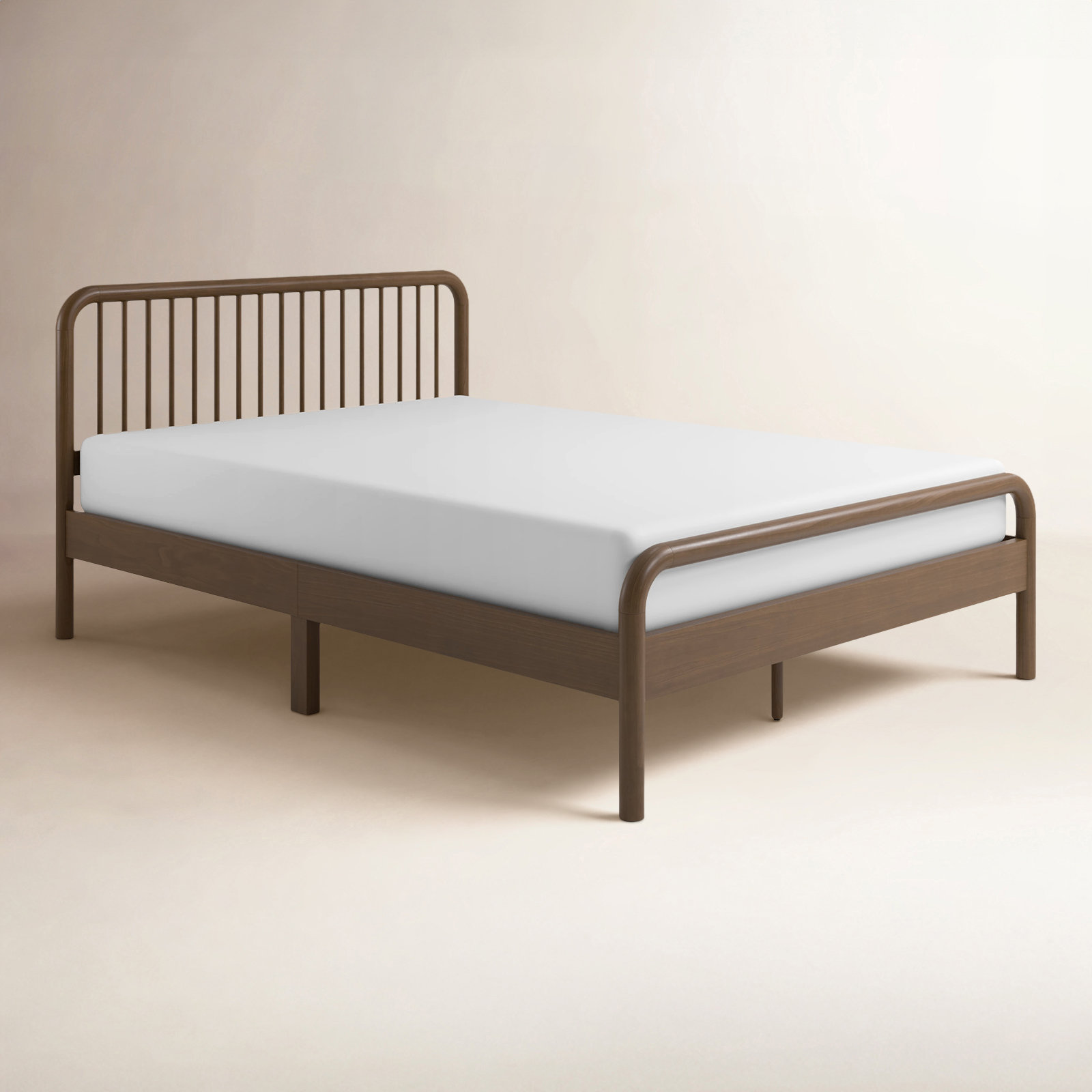 Porto Full Bed, Hazelnut
