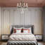 Lustre en cristal de style bougie Keagyn