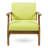 Club Chair In , Built With Wood And Slat Panels Patio Chair, Created From Resilient Design-523853743