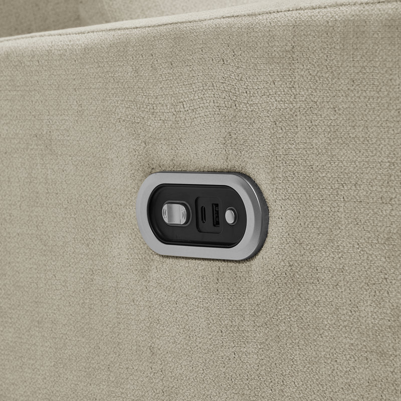 Maxi-Cosi Ansel Swivel Glider and Power Recliner with Night Light, Sand