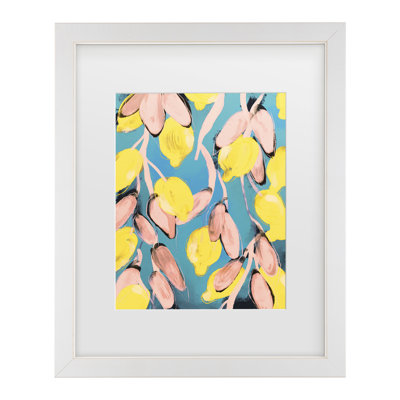 Bolog Treechild Fruity Summer No 5 Matted Framed Art