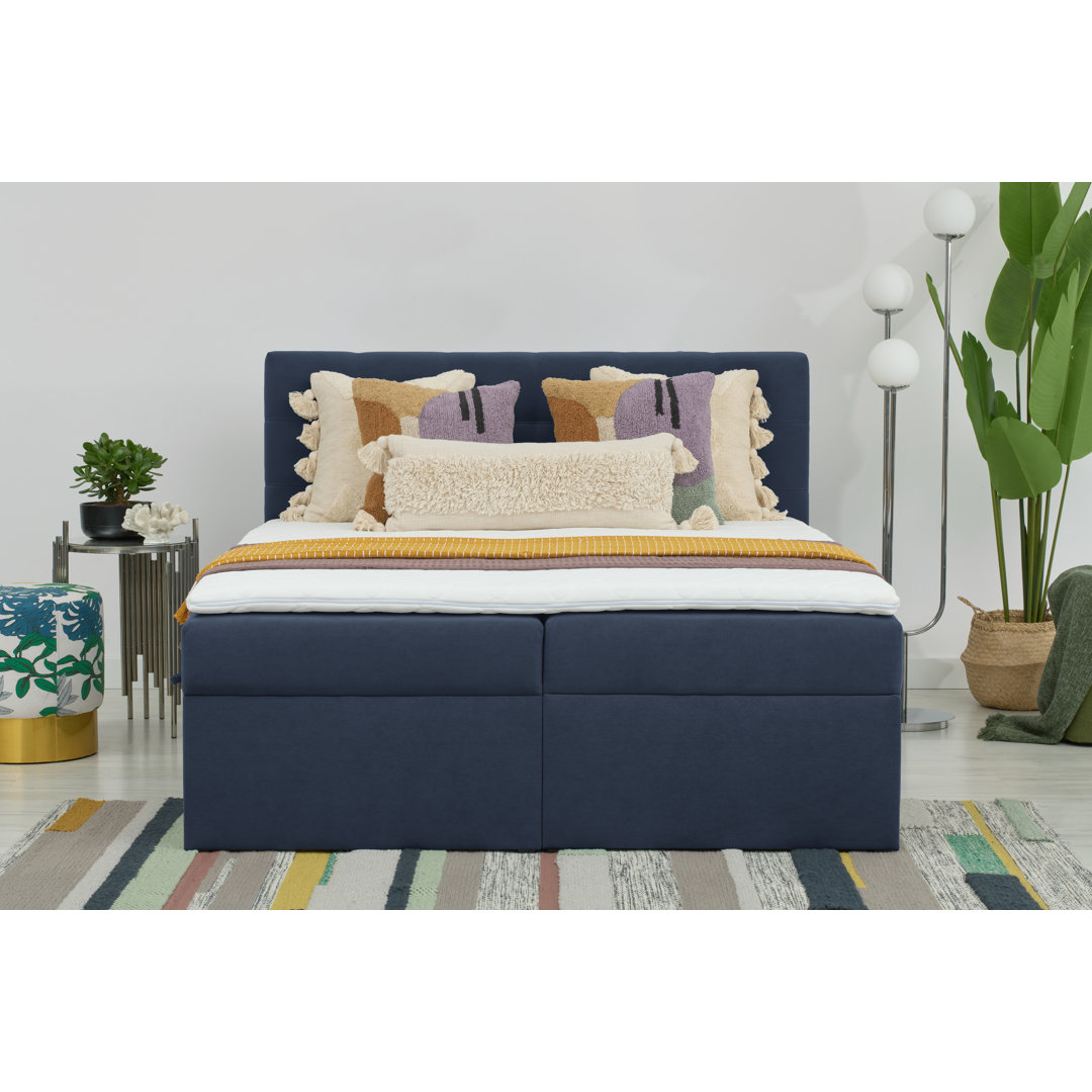 Boxspringbett Melton mit Topper