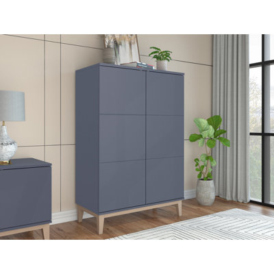 Pelle Rectangle Accent Cabinet