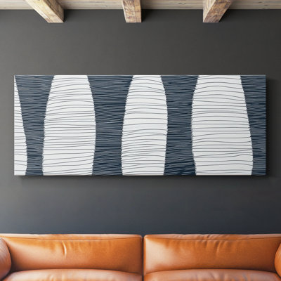 Toile tendue avec châssis abstrait # 8-Series
