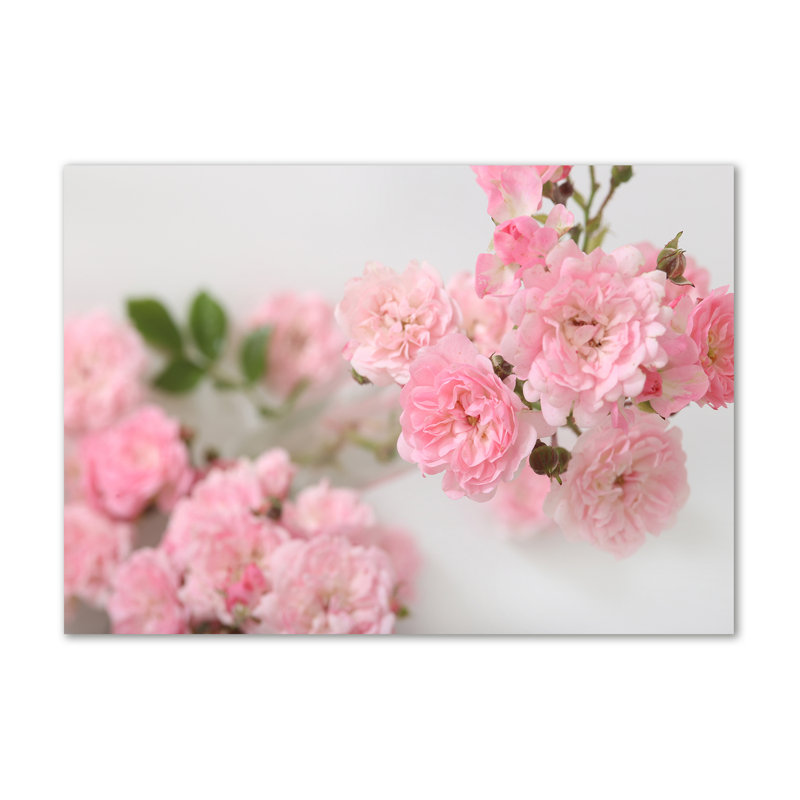 Wild Roses - Wrapped Canvas Print