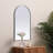 Sabine Metal Arch Wall Mirror-272105435-272105439