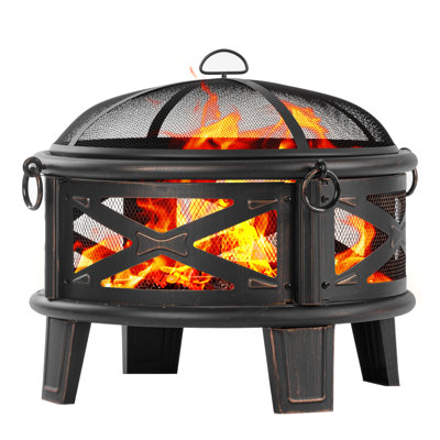 Branyah Round Iron Fire Pit