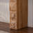59.06" Rustic Geometric Relief Console Table