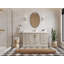 Meuble-lavabo simple 60 po avec plateau Khiala-881525416