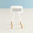 ACME Sonria Accent Table, White & Natural-630239606