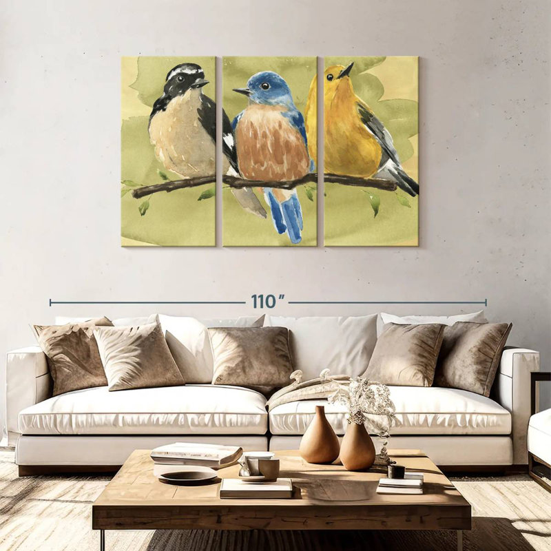 Brampt Bird Perch IV, 48" H x 74" W