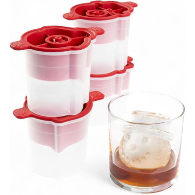 Holiday Snowman Ice Mold S/4