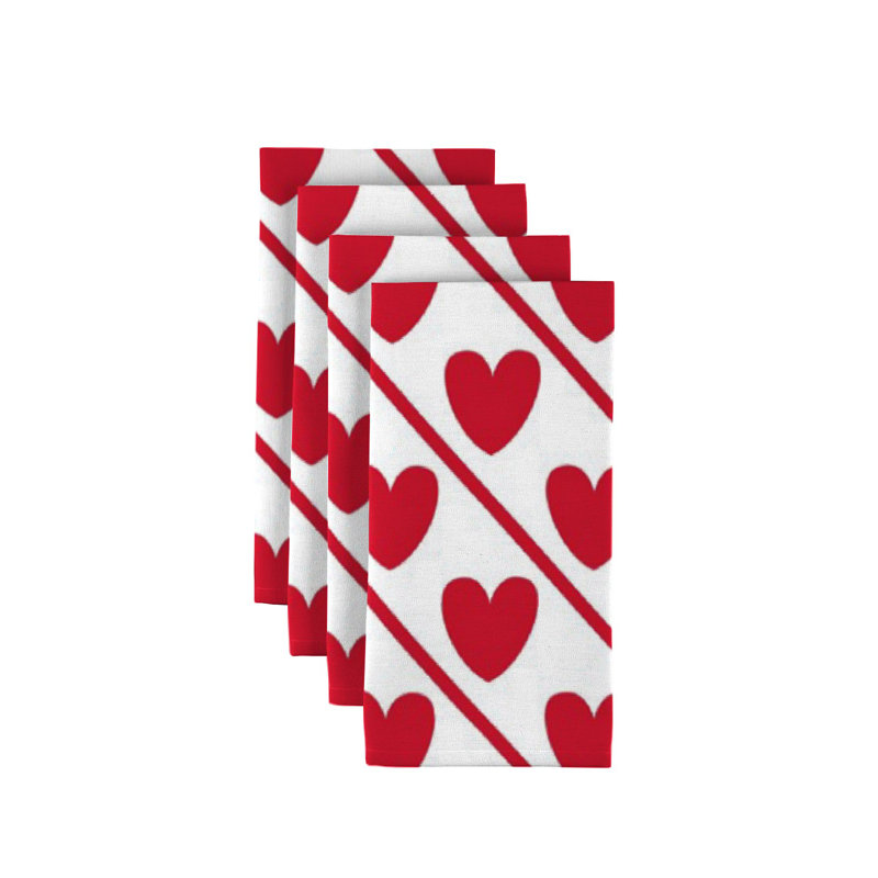 Polyester Geometric Square Napkin