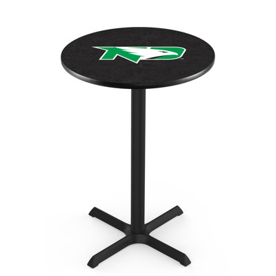 NCAA Round Metal Base Dining Table