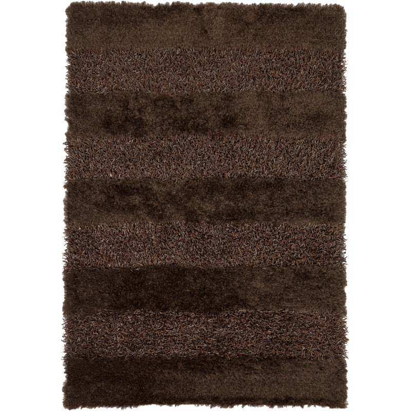 Tapis brun Winfrey, 9 pi x 13 pi