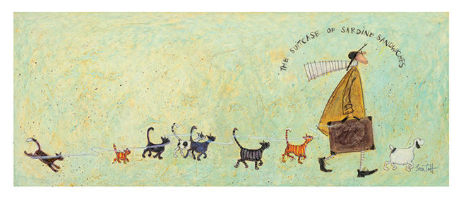Sam Toft by Sam Toft - Picture Frame Print on Canvas