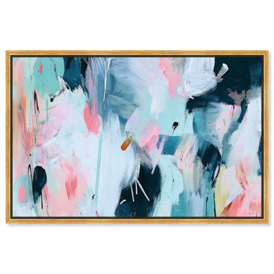 Detailed Soft Dreams Canvas Colourful Abstracts by Art Remedy